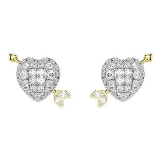Swarovski Earrings, female, Gray, Size: ONE SIZE Idyllia Stud Earrings