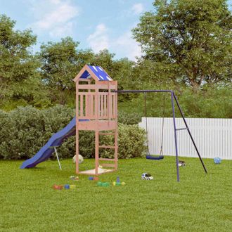 vidaXL Parque Infantil De Exterior Madera Maciza Douglas3156935 Vidaxl