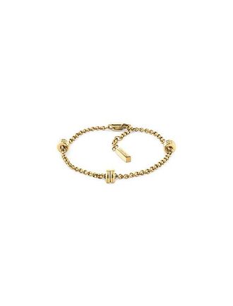 Calvin Klein Goud vergulde stalen kralen schakelarmband