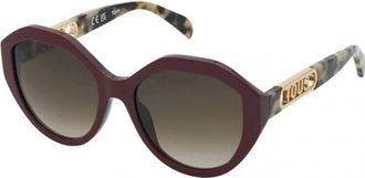 Tous Womens STOB90 55 5508LA Sunglasses - Red - One Size