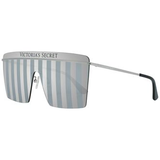 Victoria's Secret Womens Vs00030016 Silver Stripe Sunglasses - Light Grey