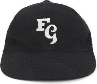 Fear of God Black Embroided Logo Baseball Hat