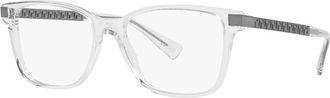 Versace Crystal Eyewear Frames - unisex - Brillen - Wit - 55 MM - Accessoires