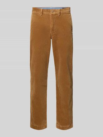 Polo Ralph Lauren Cordhose mit Ges&auml;&szlig;taschen Modell BEDFORD in Rostrot, Gr&ouml;&szlig;e 31/32