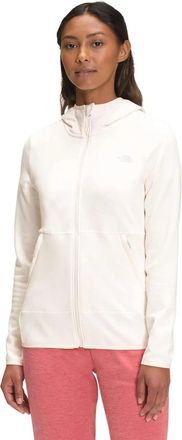 The North Face Canyonlands Hoodie Womens Gardenia White Full Zip JZZ251