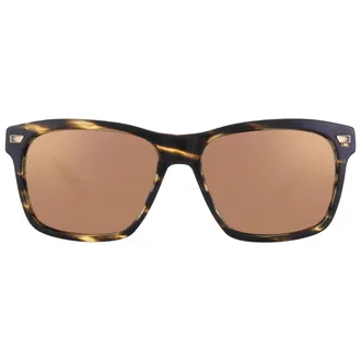 Costa ARANSAS Gold Mirror Polarized Glass Square Mens Sunglasses 6S2005 200515 58