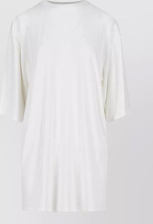 Frankie Shop crew neck short sleeve knee length top
