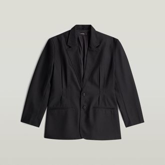 G-Star Cinched Blazer - Zwart - Dames