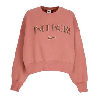 Nike Mujer, Sudaderas, Rosa, Talla: S