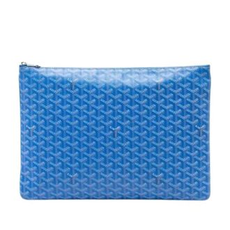 Goyard Pre-owned Senat GM - Dames - Pre-owned - Blauw - Maat: ONE Size