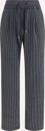 Herno Pinstripe drawstring Pants Male XS