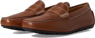 Florsheim Motor Smooth Moc Toe Penny Driver Mens Shoes Cognac : 10.5 W (3E), Leather