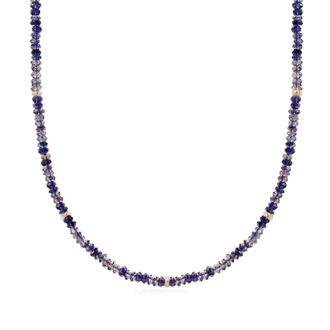 The Lovery Iolite Bead Necklace
