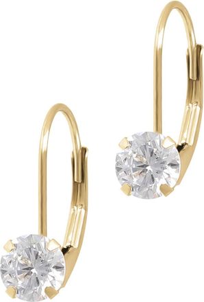 Autentica 0.95 Cttw Lever Back Earrings