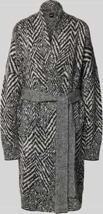 HUGO BOSS Oversized Cardigan aus Mohair-Mix Modell FABRINTA in Black, Größe S