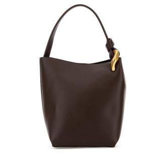 J.W.Anderson J.W. Anderson Chocolate Leather Bucket Bag