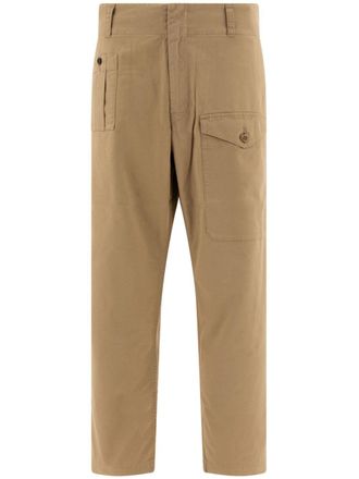 Human Made straight trousers - men - Cotton - L - Neutrals