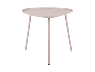 Leitmotiv Mesa Auxiliar Leitmotiv Boaz Negro Gris C&aacute;lido Metal 44 Cm