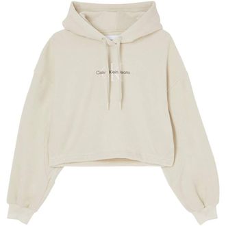 Calvin Klein Jeans Sweatshirt van Calvin Klein voor dames met klassiek logo op de voorkant