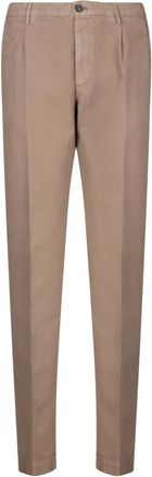 Incotex Stijlvolle Broeken - Heren - Chinos - Beige - XL - Broeken