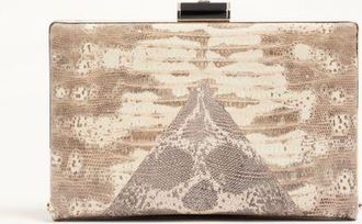 Valentino Garavani Valentino Garavani Berthe Clutch In Tejus Wo