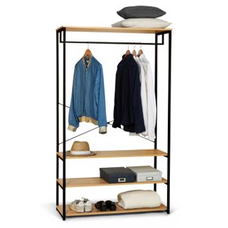 IDMarket Armadio Grande L. 100 Cm Detroit Design Industriale