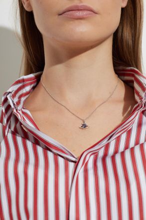 Vivienne Westwood Reina Necklace, Womens, Silver