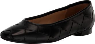 Trotters Hanny Black Leather T2125-001 Womens
