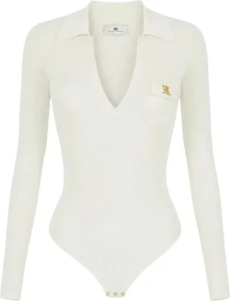 Elisabetta Franchi Mujer, Camisetas, Blanco, Talla: M