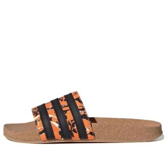 adidas originals Adilette Bright Orange Core Black Gum IE7750