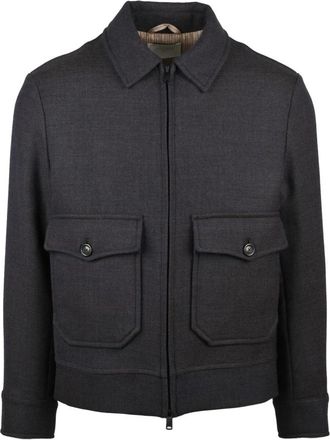 Circolo 1901 Giubbotto - Heren - Zomerjassen - Bruin - XL - Wol - Jassen
