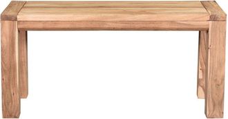 Miliboo Miliboo - Banco De Madera De Acacia Maciza 95 Cm Balto
