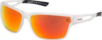 Timberland TB00001 Polarized 26D Mens Sunglasses White Size 65