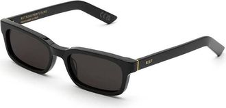 Retro Superfuture GESTO BLACK ZZV Mens Sunglasses Black Size 54
