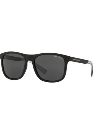 A|X Armani Exchange Mens AX4049SF 57 818087 Sunglasses - Grey - One Size