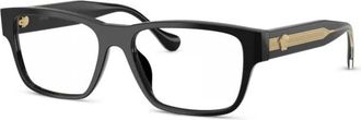 Versace Glasses, male, Black, Size: 56 MM Ve3390U Eyeglasses