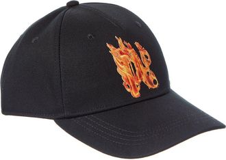 Palm Angels Burning Monogram Hat