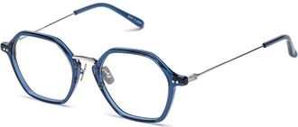 Belstaff Blauwe RVS Monturen