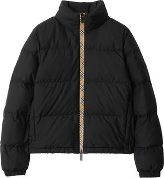 Burberry Zwarte Ambleside Stijlvolle Modieuze Tas - Dames - Winterjassen - Zwart - L - Jassen