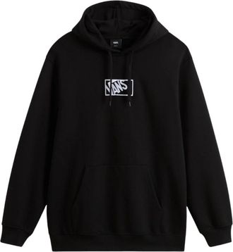 Vans Zwarte hoodie met geblokkeerd boxontwerp - Heren - Hoodies - Zwart - S - Katoen - Hoodies & sweatvesten