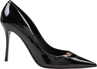 Dolce & Gabbana Dolce & Gabbana Patent Leather Pumps in Black