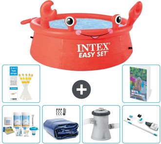 Intex Piscina Easy Set Redonda - Cangrejo - 183x51 Cm - 7-piezas S165