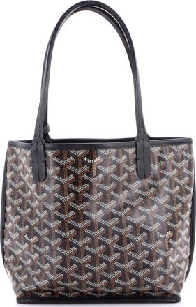 Goyard Anjou Reversible Tote Coated Canvas Mini