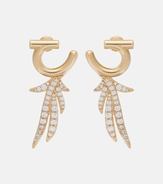 Ferragamo Crystal-embellished earrings