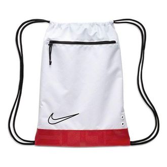 Nike Elite Drawstring Gym Sack White Red BA6162-100