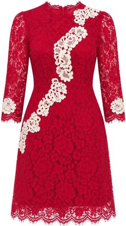 Dolce & Gabbana Abito da Festa Bicolore - - Dresses - Donna - Rosso - M