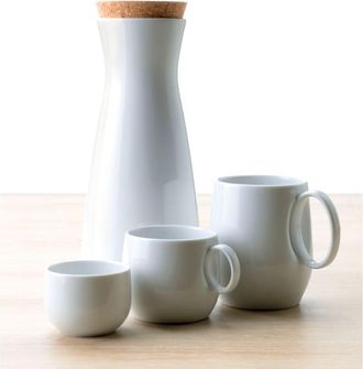 Medard De Noblat Plato llano (x6) porcelana blanco