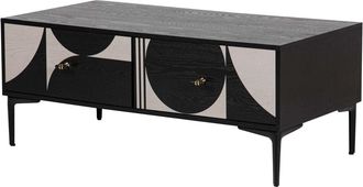 Adda Home Mesa blanco de madera 110x56x45cm