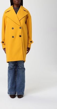 Twin-Set Coat TWINSET ACTITUDE Woman color Yellow