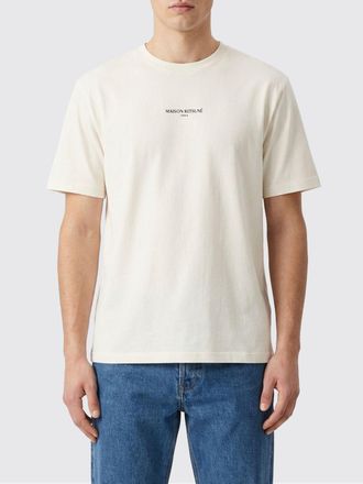 Maison Kitsun&eacute; T-shirt in cotone con mini logo Maison Kitsun&eacute;